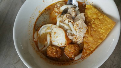 ก๋วยเตี๋ยวหมูต้มยำ