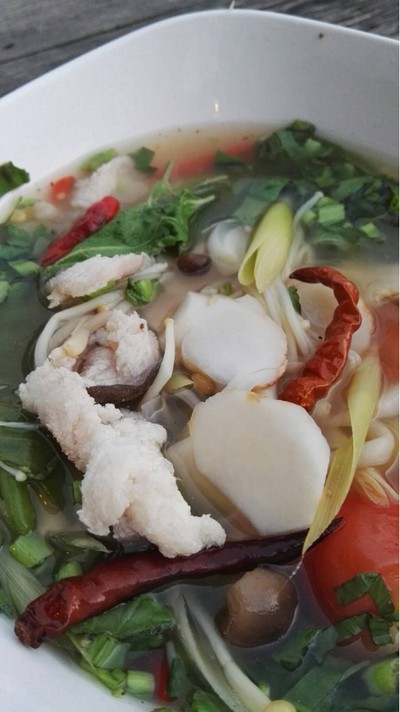 ต้มยำปลากะพง