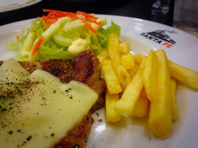 สเต็กสันคอหมูคุโรบุตะพริกไทยดำ