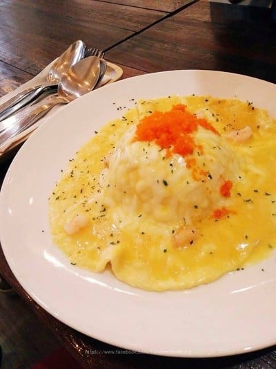 ข้าวไข่ข้นกุ้ง