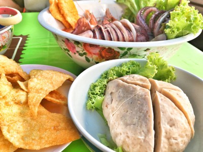 ก๋วยเตี๋ยวต้มยำกุ้งน้ำข้น หลังมช.