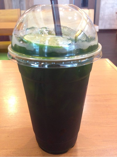 ชาเขียวน้ำผึ้งมะนาว