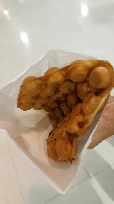 วาฟเฟิลช็อคโกแลต+กล้วยหอม