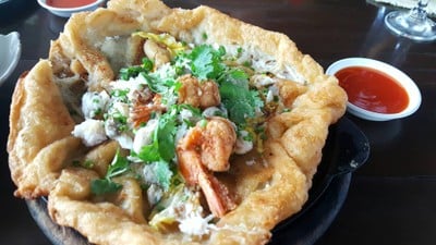 เมนูของร้าน ครัวปีกไม้ ศรีนครินทร์