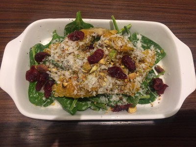 Spinach, Roasted Pumpkin & Butternut Squash