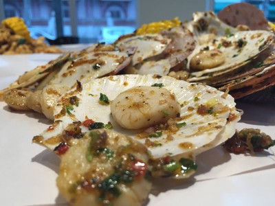 เมนูของร้าน กุ้งคลุก