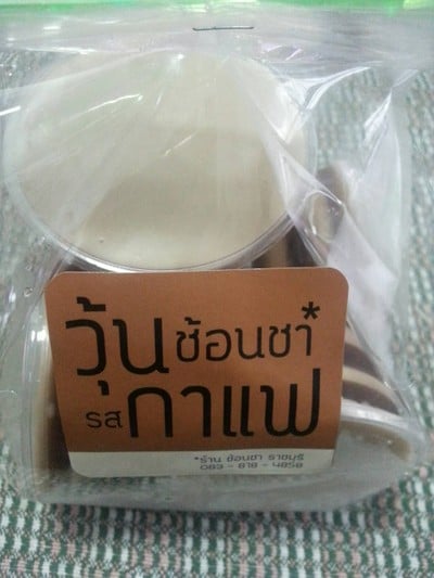 วุ้นกะทิกาแฟ