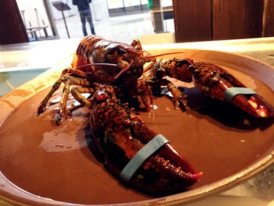Live Canadian Lobster Sashimi
