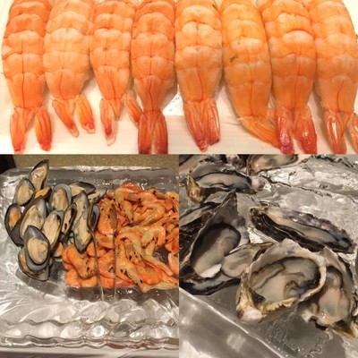 อาหารทะเลต่างๆ