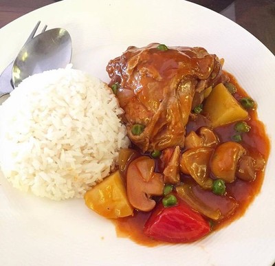 ข้าวสตูไก่