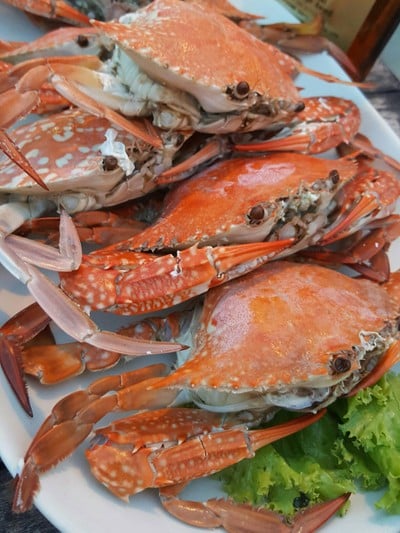 ปูม้านึ่ง 4ตัว/กก