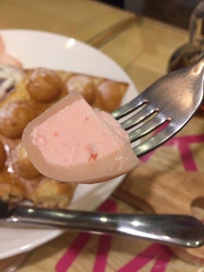 ไอศกรีมโมจิรสพีช