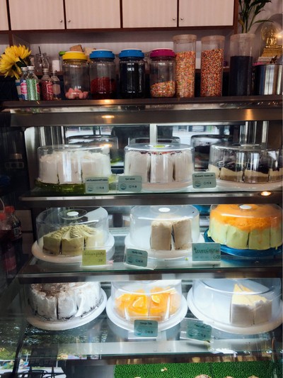 เค้กใบเตยมะพร้าว