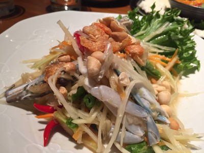 ส้มตำปูม้าดอง
