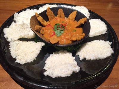 ข้าวตังหน้าตั้งไข่หอยเม่น