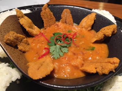 ข้าวตังหน้าตั้งไข่หอยเม่น