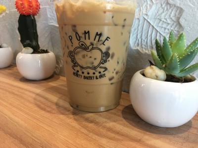 ลาเต้เย็น