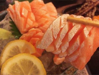 Salmon Toro Sashimi (5ชิ้น)