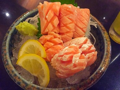 Salmon Toro Sashimi (5ชิ้น)