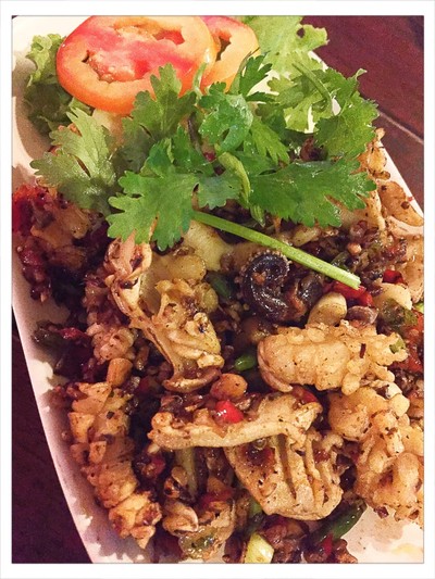 ปลาหมึกผัดพริกเกลือ