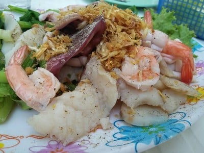 ปลากับกุ้งไม่ค่อยสดครับ