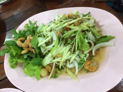 ยำไข่ปูไข่ปลา