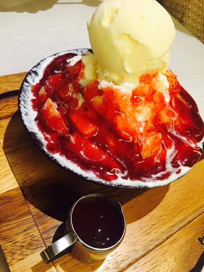 เมนูของร้าน Pancake Corner