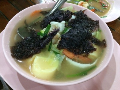 ต้มจืดสาหร่ายทะเล