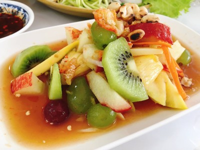 ส้มตำผลไม้