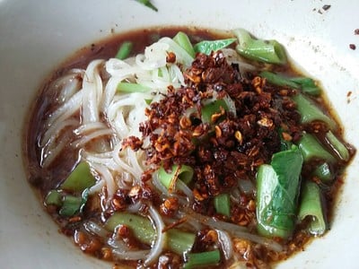 เมนูของร้าน ก๋วยเตี๋ยวเรืออยุธยา ป้าลิ้ม