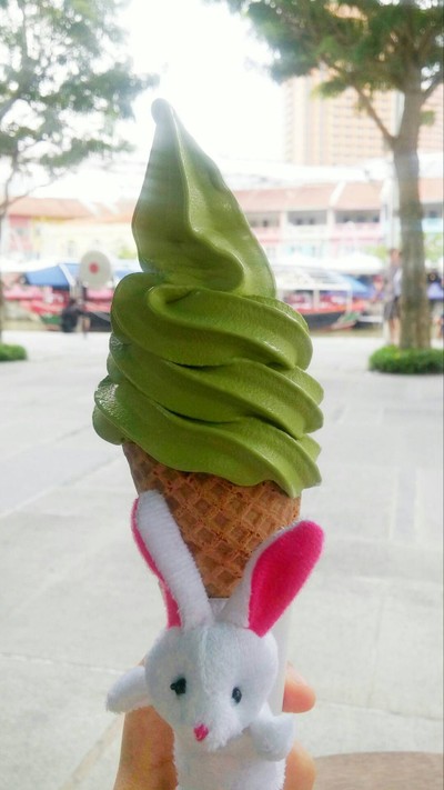 ไอครีมชาเขียว !!