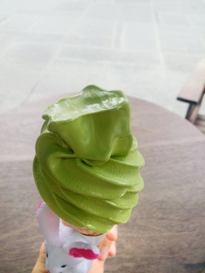 ไอครีมชาเขียว !!