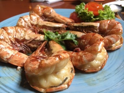 กุ้งอบเกลือ