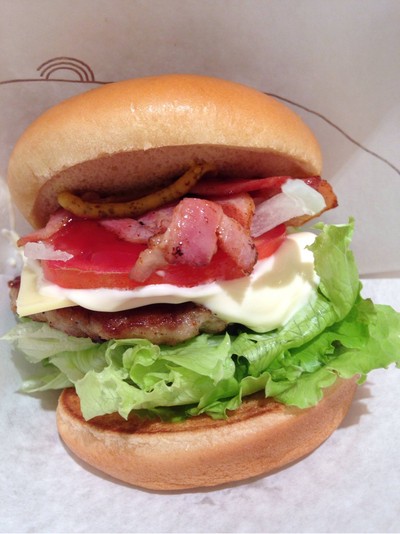 Bacon Pork Cheese Burger