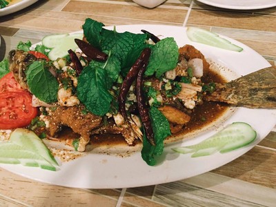 ลาบปลากระพง