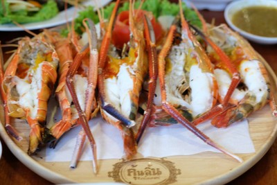 กุ้งแม่น้ำเผา