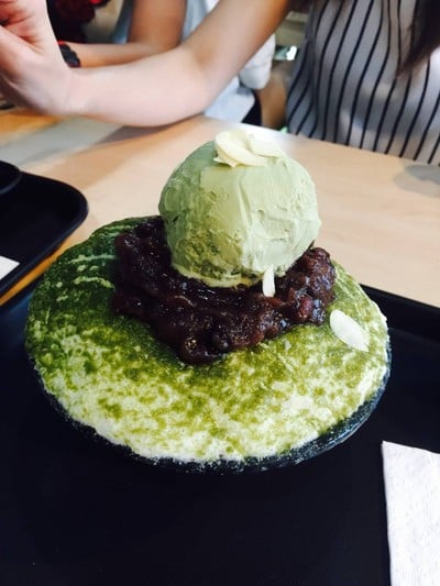 เมนูของร้าน Snowcap ตัวเมืองหาดใหญ่