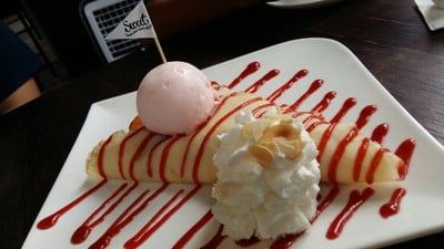 ราดซอสสตรอเบอรี่