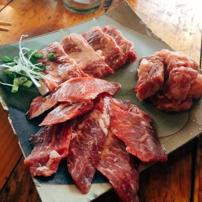 เมนูของร้าน Chiangmai Horumon
