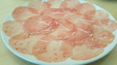 สันคอหมูสไลด์