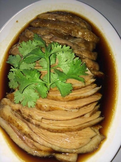 เมนูของร้าน อากี เป็ดพะโล้ฮ่องกง