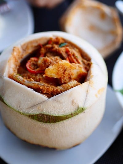 ห่อหมกมะพร้าวอ่อน