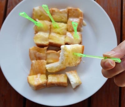 ปังปิ้งเนยนม