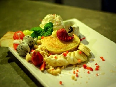 เมนูของร้าน Little Black Cafe บางแสน