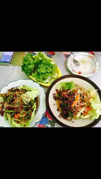 ส้มตำป้าแอ๋ว ใส่ใบวอเตอร์เกส