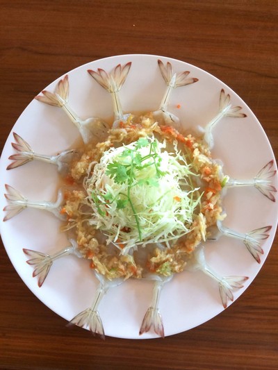 กุ้งแช่น้ำปลา