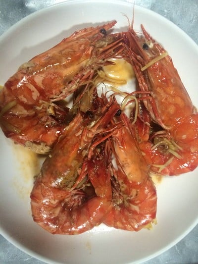 กุ้งอบเกลือ