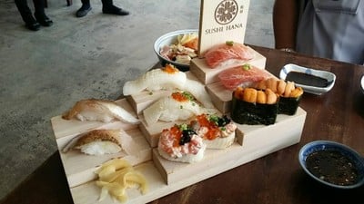 เมนูของร้าน Sushi Hana บางนา พลัส