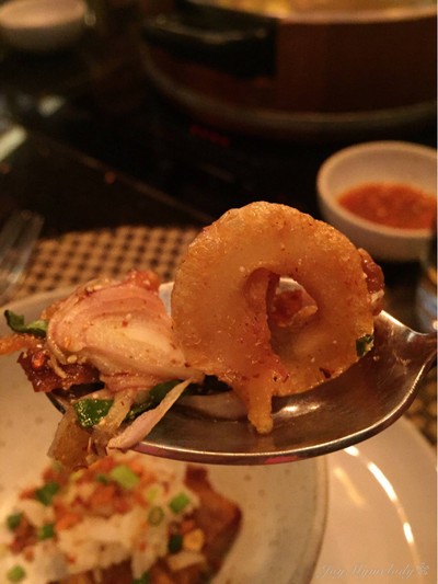 ลาบหมูกรุบกรอบ