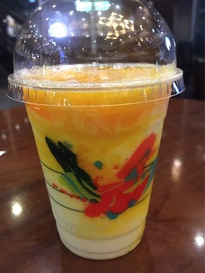 Mango Fruity Jelly Yogurt Frappuccino